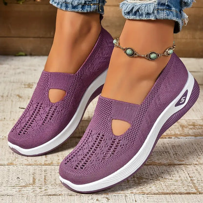 🔥Last Day Promotion 70% OFF🔥- Women's comfortable breathable knitted sneakers
